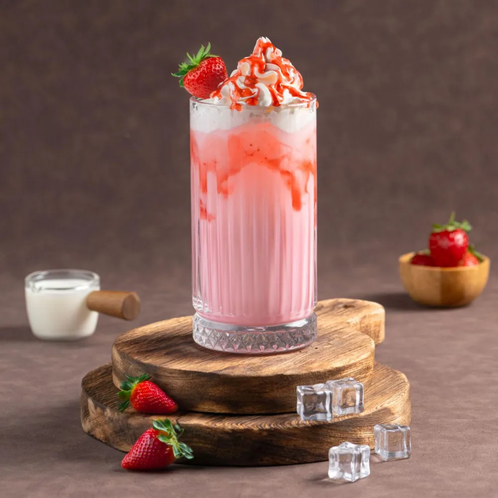 Çilekli Milkshake