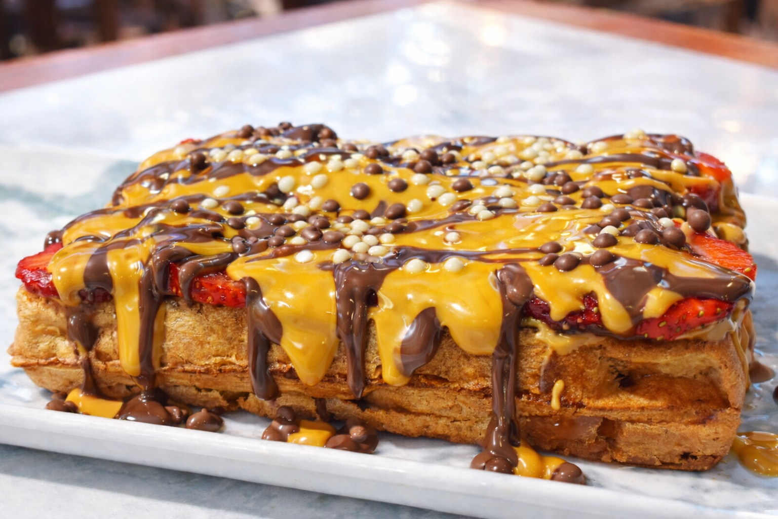 Karamelli Waffle