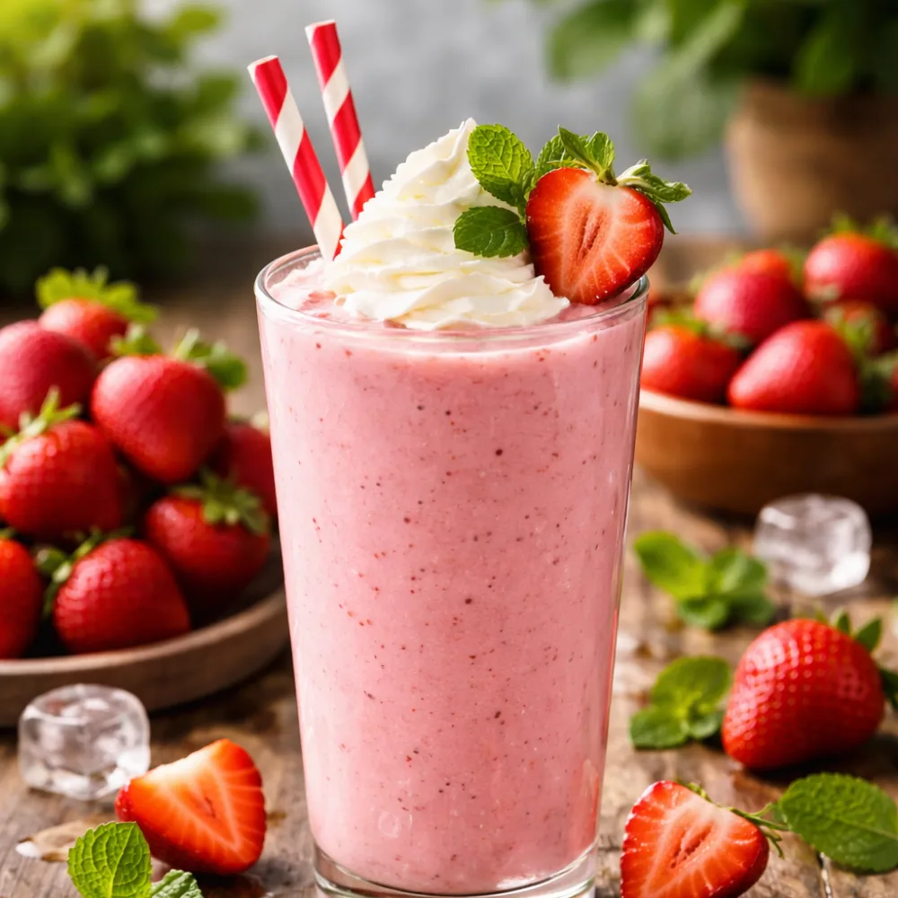 Çilekli Smoothie