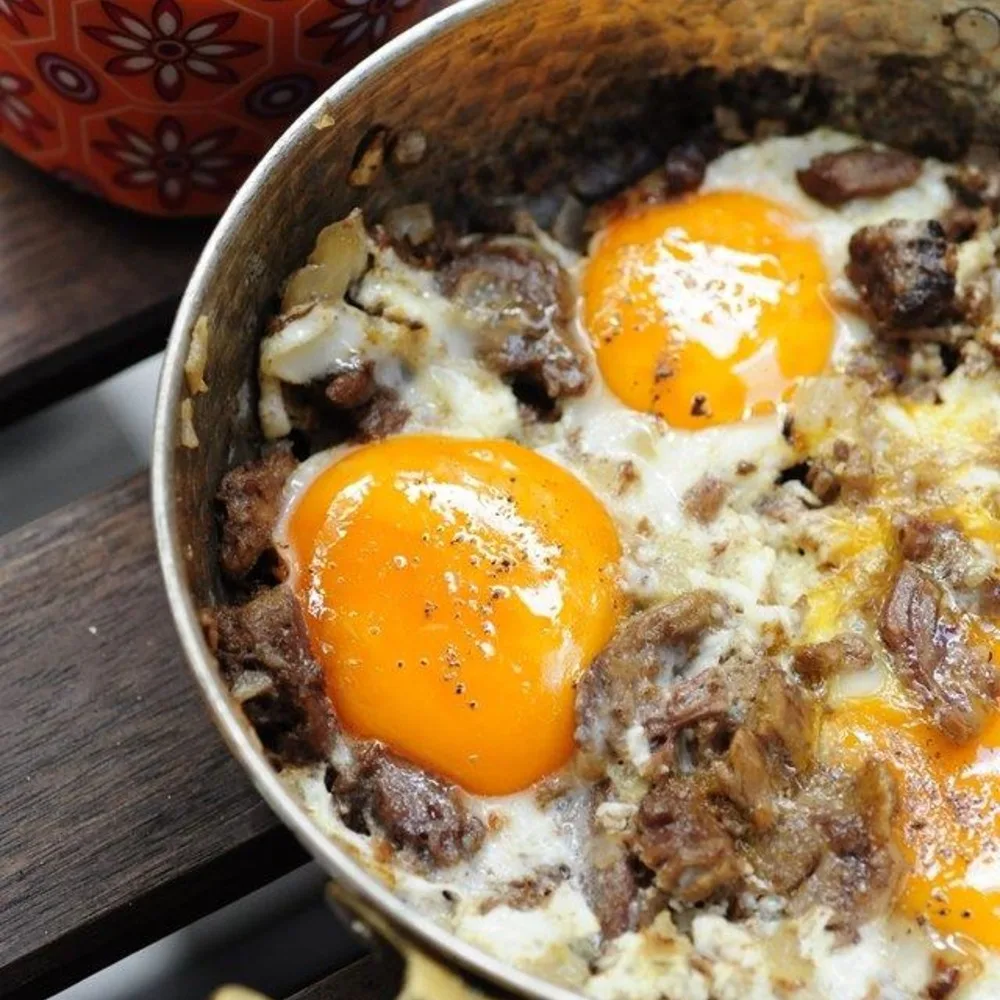 Kavurmalı Yumurta